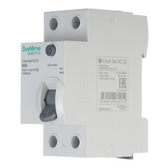 УЗО Systeme Electric City9 Set ВДТ 63А 1P+N тип AC 300 мА 6 кА (C9R66263) - фото 2