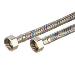 Подводка гибкая для воды 1/2 ВР(г) х 1/2 ВР(г) 200 см (1013056) - фото 1