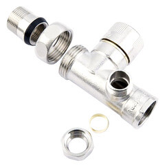 Комплект терморегулирующий Gibax 1/2х3/4 для радиатора (G0060) - фото 4