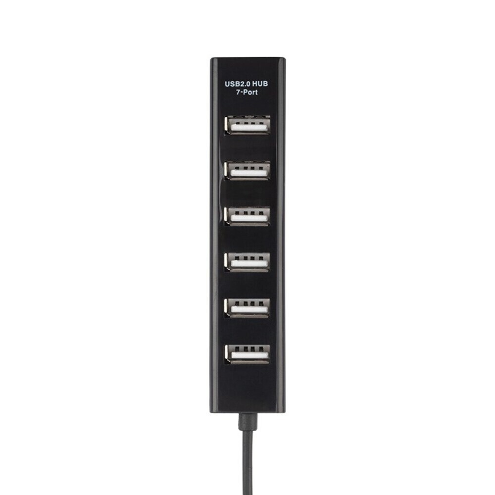 Изображение товара Разветвитель USB 2.0 Rexant на 7 портов - компактный USB хаб для ПК и ноутбука