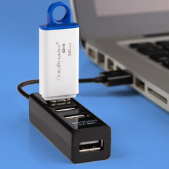 Разветвитель USB 2.0 Rexant на 4 порта (18-4103) - фото 3