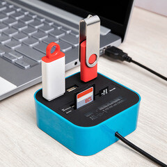 Разветвитель USB 2.0 Rexant на 3 порта (18-4121) - фото 3