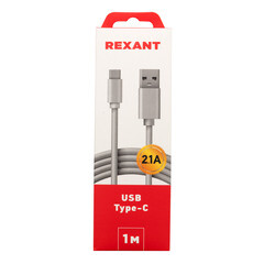 Кабель USB-A/Type-C Rexant 2,1 А 1 м (18-1895) - фото 2
