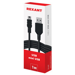 Кабель USB-A/mini USB Rexant 1 А 1 м (18-4402) - фото 3