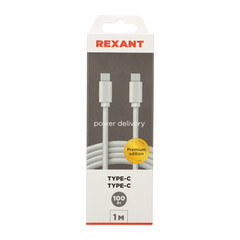 Кабель USB Type-C/Type-C Rexant 3 А 1 м (18-1832) - фото 3