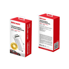 Зарядное устройство Rexant автомобильное 12 В USB-A/USB-C (18-2229) - фото 3