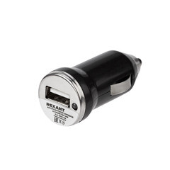 Изображение товара Зарядное устройство Rexant автомобильное 12-24 В USB 1000 мА (16-0280)