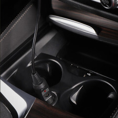 Зарядное устройство Rexant автомобильное 12 В разъем 1,4х3,4 мм со шнуром 1,5 м (16-0235-4) - фото 2