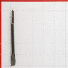 Зубило плоское SDS-plus Практика (034-120) 20х250 мм - фото 4