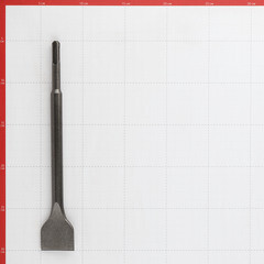 Зубило плоское SDS-plus Практика (034-137) 40х250 мм - фото 4