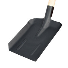 Лопата совковая Павловская Заря стальная с ребрами жесткости с деревянным черенком 1200 мм (325681) - фото 2