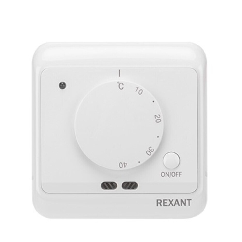 Изображение товара Механический терморегулятор для теплого пола Rexant R72XT белый