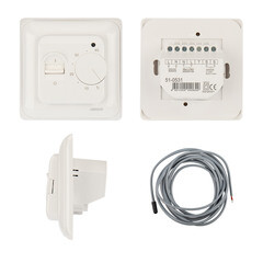 Терморегулятор механический для теплого пола Rexant R70XT бежевый - фото 2