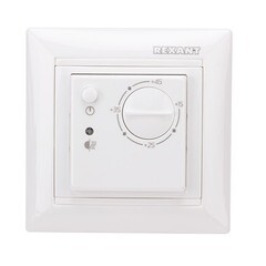 Терморегулятор механический для теплого пола Rexant RX-308B белый - фото 1