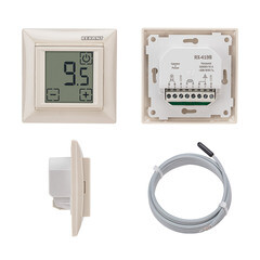 Терморегулятор сенсорный для теплого пола Rexant RX-419B бежевый - фото 3