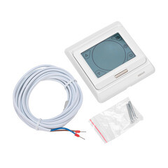 Терморегулятор сенсорный программируемый для теплого пола Rexant R91XT белый - фото 3