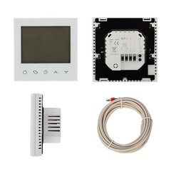 Терморегулятор сенсорный для теплого пола Rexant R150 белый с поддержкой Wi-Fi - фото 2