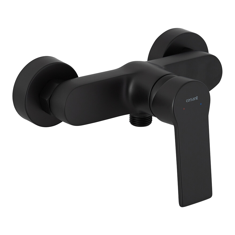 Изображение товара Смеситель для душа без излива Cersanit Brasko Black черный без лейки однорычажный (63109) Изображение товара Смеситель для душа без излива Cersanit Brasko Black черный без лейки однорычажный (63109)