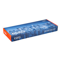 Смеситель для кухни Esko Kitchen сатин с высоким изливом с вытяжной лейкой однорычажный (TSS 519) - фото 6