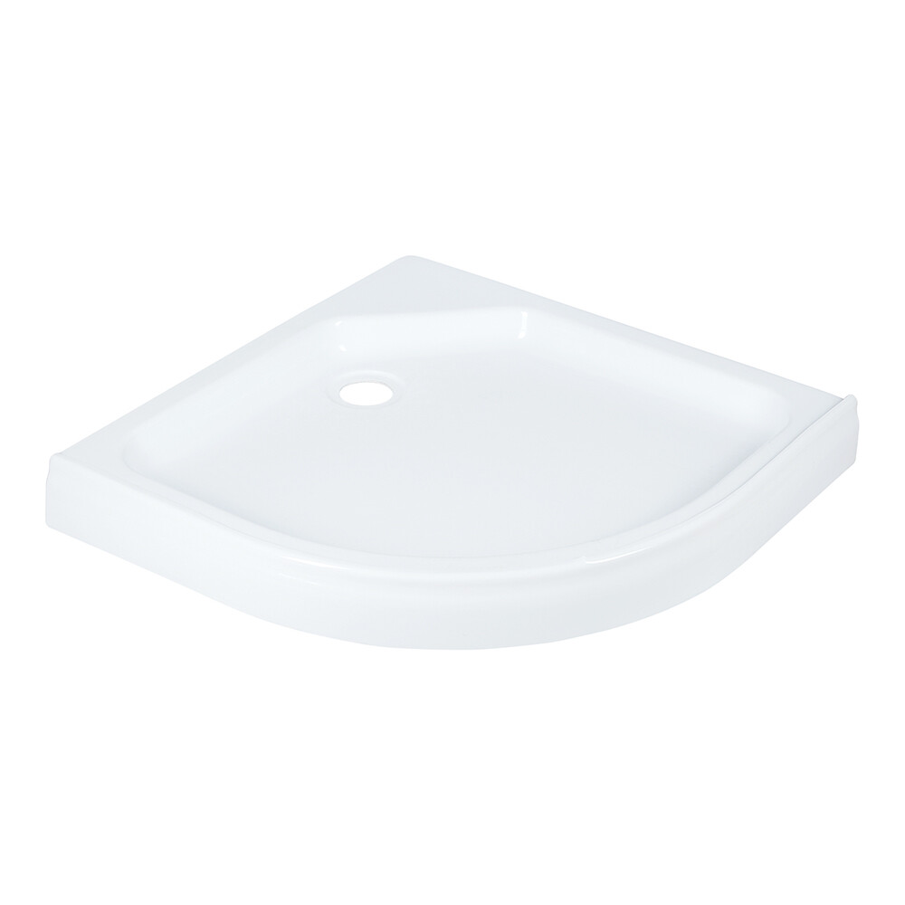 Изображение товара Акриловый поддон Triton 90x90x17 см четверть круга с антискользящим покрытием