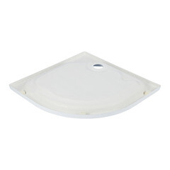 Поддон Triton акриловый 90х90х17 см полукруг белый низкий (Щ0000005624) - фото 2
