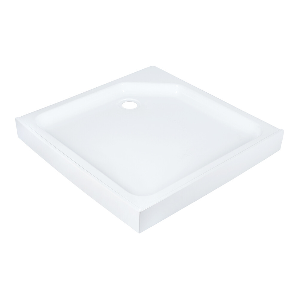 Изображение товара Акриловый квадратный поддон Triton 100х100 см низкий с каркасом и антискользящим покрытием