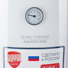 Водонагреватель накопительный Royal Thermo Aquatec Inox RTWX 200 косвенного нагрева 200 л 35 кВт напольный вертикальный - фото 3