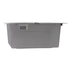 Мойка для кухни Ukinox Практика 45х50х20 см врезная с сифоном сталь (PRB450.500 -GT10C 0CW) - фото 4