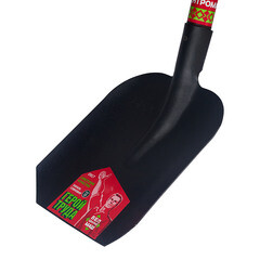 Лопата совковая БЦМ Молодость моя сталь с деревянным черенком 1260 мм (0917-Ч) - фото 4