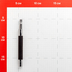 Держатель для бит КМ магнитный с направляющей для крепежа 120 мм - фото 2