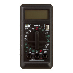 Мультиметр портативный IEK Compact M182 (TMD-1S-182) - фото 1