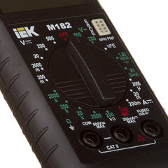 Мультиметр портативный IEK Compact M182 (TMD-1S-182) - фото 5