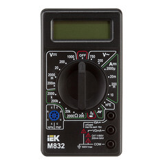 Мультиметр портативный IEK Universal M832 (TMD-2S-832) - фото 1