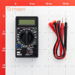 Мультиметр портативный IEK Universal M832 (TMD-2S-832) - фото 3
