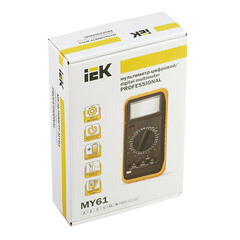 Мультиметр портативный IEK Professional MY61 (TMD-5S-061) - фото 3