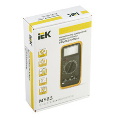 Мультиметр портативный IEK Professional MY63 (TMD-5S-063) - фото 4