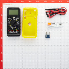 Мультиметр портативный IEK Professional MY64 (TMD-5S-064) - фото 3