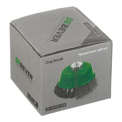 Корщетка для УШМ и УПМ Debever мягкая чашеобразная d75 мм М14 сталь - фото 2