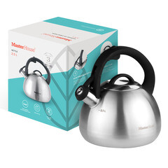 Чайник со свистком нержавеющая сталь Master House Tommaso 2,5 л - фото 3