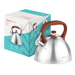 Чайник со свистком нержавеющая сталь Master House Marco 2,6 л - фото 3