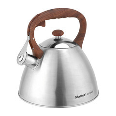 Чайник со свистком нержавеющая сталь Master House Marco 2,6 л - фото 1