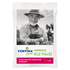 Изображение товара Удобрение минеральное сухое гранулированное Аммофос Fertika 1 кг