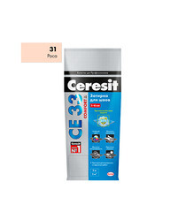 Затирка цементная Церезит CE 33 31 роса 2 кг