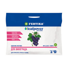 Изображение товара Удобрение минеральное сухое для винограда гранулированное Leaf Power Fertika 50 г