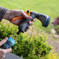 Коннектор 3/4 для шланга Plantic Light полипропиленовый с аквастопом (39368-01) - фото 8