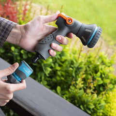 Коннектор 1/2 для шланга Plantic Light полипропиленовый с аквастопом (39369-01) - фото 2