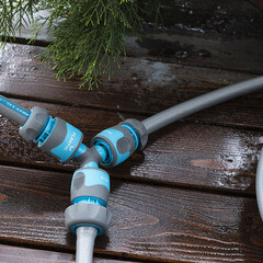 Коннектор 1/2 для шланга Plantic Light полипропиленовый с аквастопом (39369-01) - фото 9