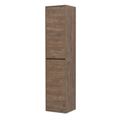 Пенал Lavelly Cube 35 см подвесной дуб рустик - фото 7