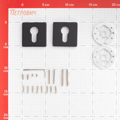 Ключевина Fuaro ET квадратная розетка черная - фото 2