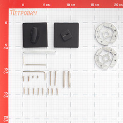 Фиксатор Fuaro BK6 квадратная розетка черный - фото 3